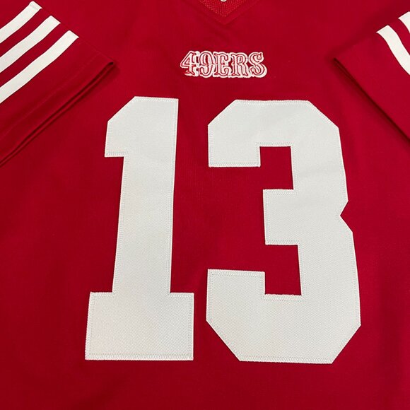 NFL San Francisco 49ers Brock Purdy #13 Mens Red Jersey - Picture 3 of 7